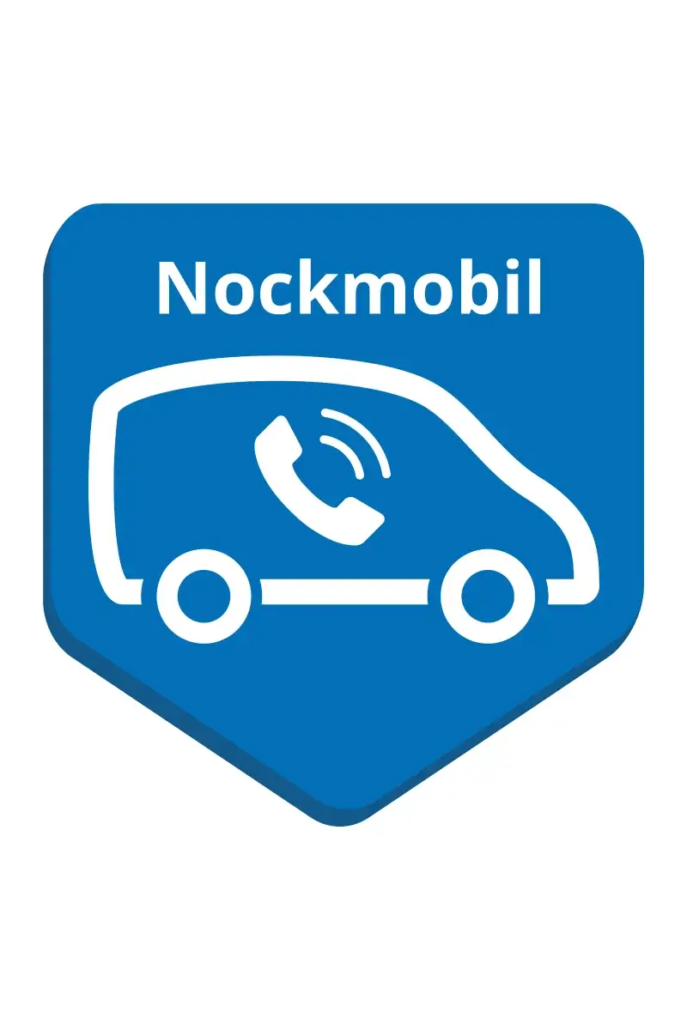 Das Logo vom Nockmobil in den Nockbergen.