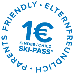 Elternfreundlich Logo von den Bad Kleinkirchheimer Bergbahnen.